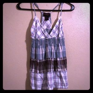 Multicolor stripe tank top